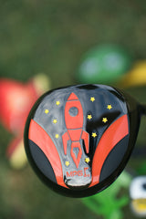 Full club set (no bag): Driver, Putter, Iron & Wedge